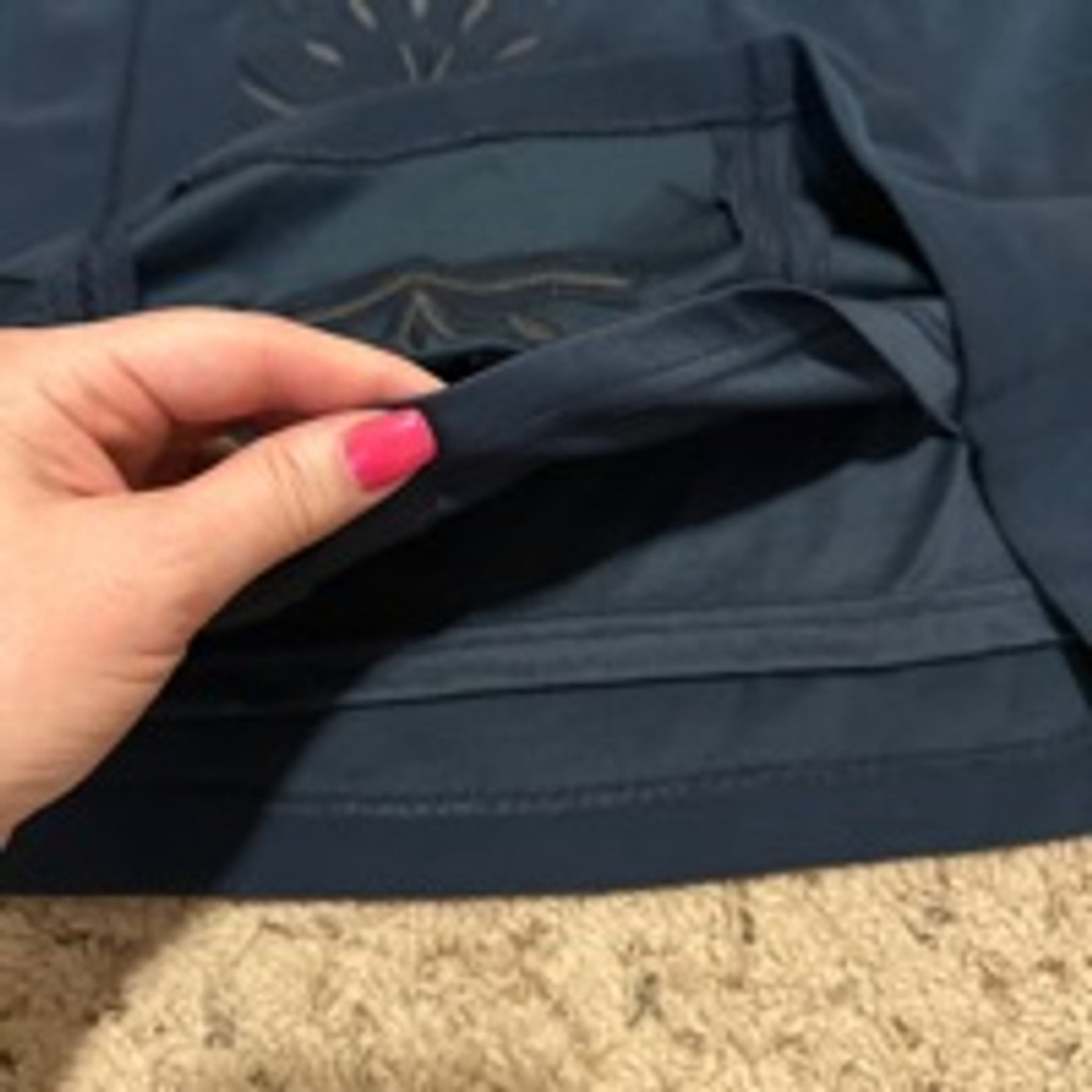 Women's Skies Are Blue Skirt Size L Blue - Picture 3 of 8